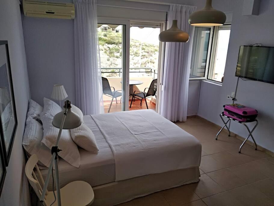 Sunny Apartment With Amazing View Rethymno Esterno foto