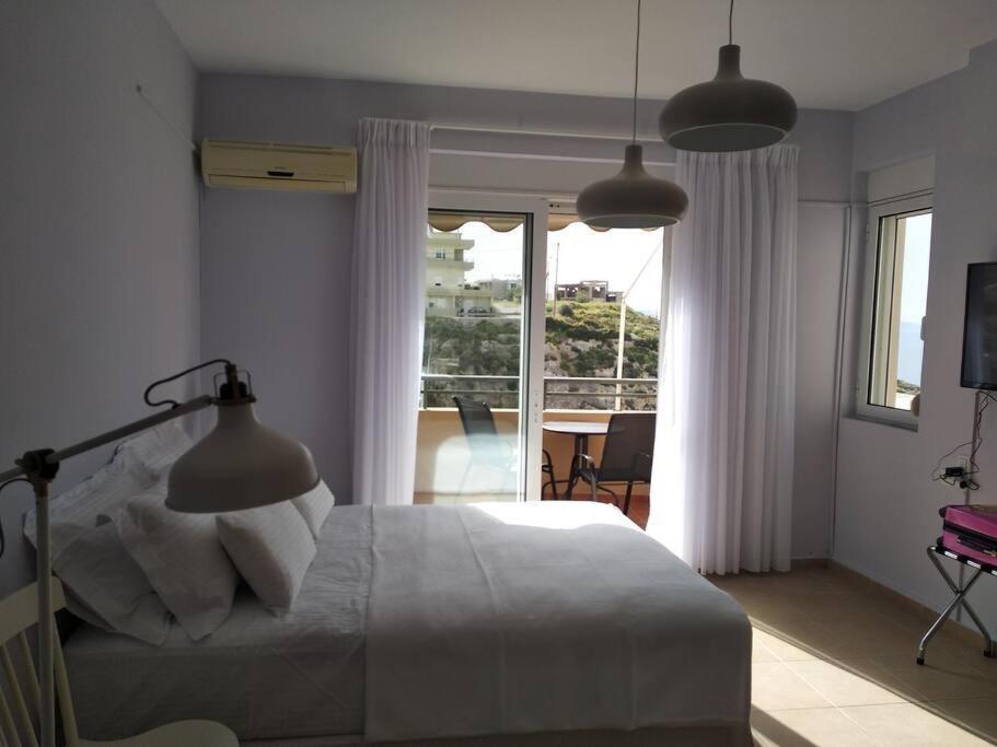 Sunny Apartment With Amazing View Rethymno Esterno foto